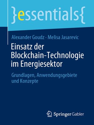 cover image of Einsatz der Blockchain-Technologie im Energiesektor
